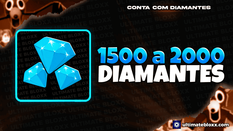 [💎1500~2000] Conta com Diamantes